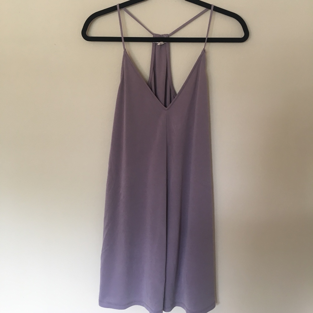 Mauve shift dress